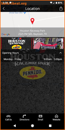Houston Raceway Park screenshot