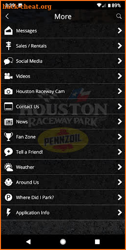 Houston Raceway Park screenshot