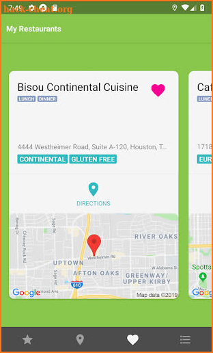 Houston Restaurant Weeks screenshot