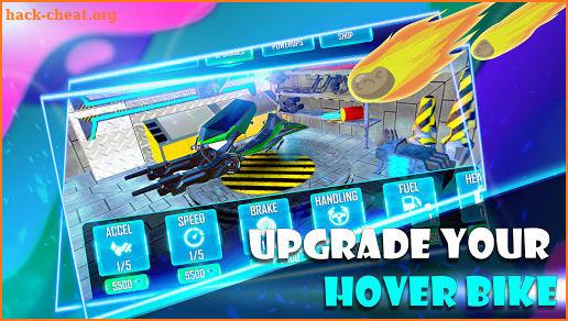 Hover Blaster: Hovercraft Combat Racing Battle screenshot