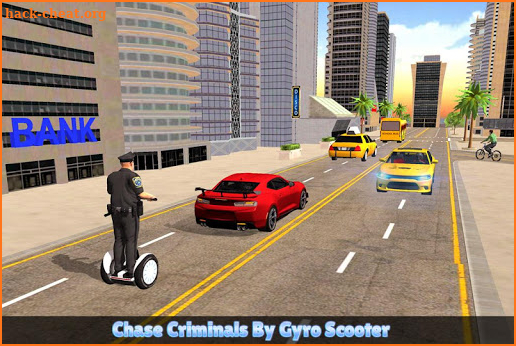 Hoverboard Gyroscooter Police Chase 2019 screenshot