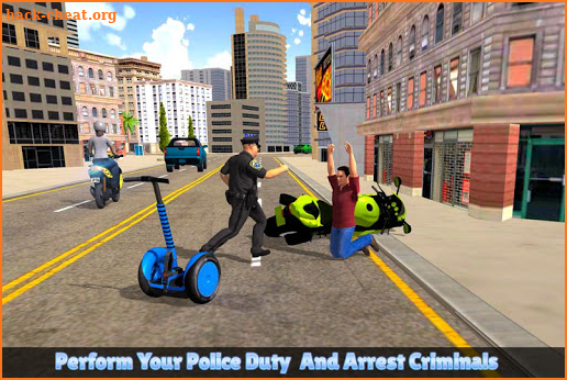 Hoverboard Gyroscooter Police Chase 2019 screenshot