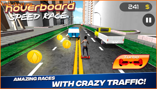 Hoverboard Speed Race screenshot
