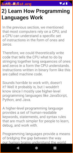 How Learn Programming screenshot