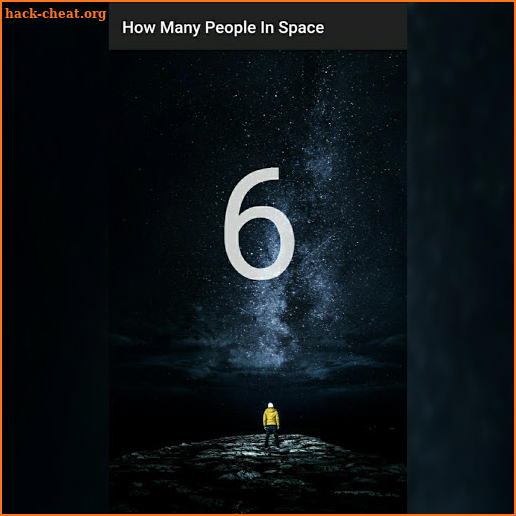 How Many People Are In Space Right Now? screenshot