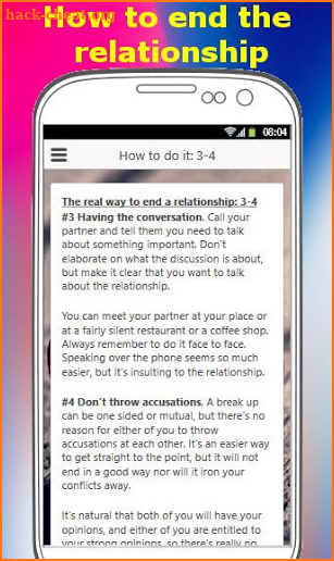 HOW TO BREAK UP WITH SOMEONE YOU LOVE screenshot