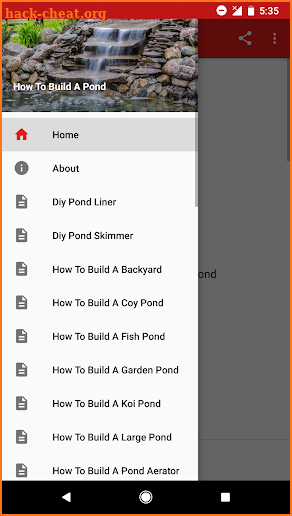 How To Build A Pond screenshot