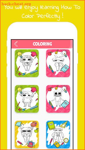 How to Color Celebrities Famous Singers screenshot