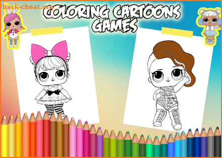 How To Color LOL Surprise Dolls screenshot
