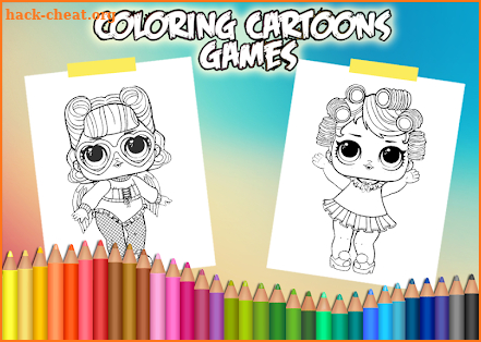 How To Color LOL Surprise Dolls screenshot