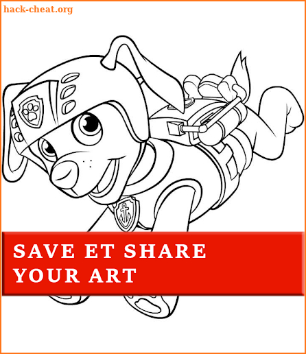 How to color Paw Patrol  Coloring Book screenshot
