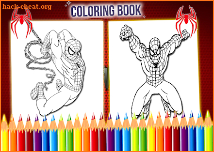 How to color Spider-Man screenshot