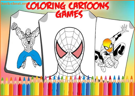 How To Color Spider-Man Coloring game 4 spiderman screenshot