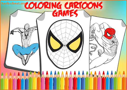 How To Color Spider-Man Coloring game 4 spiderman screenshot