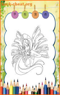 How to color winx club screenshot