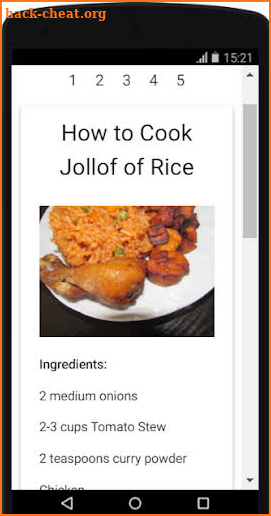 How to Cook Jollof Rice screenshot