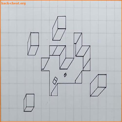 How to draw 3d drawings step by step screenshot