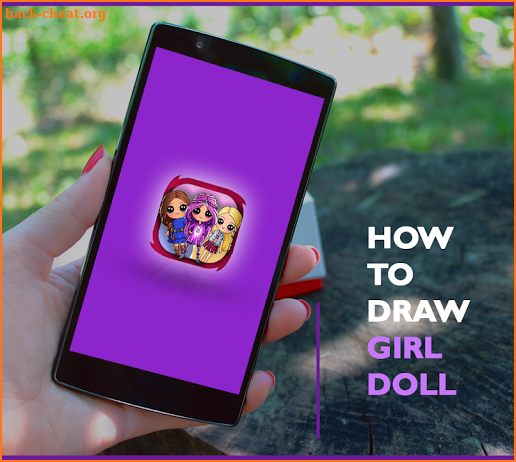 how to draw american doll girls screenshot