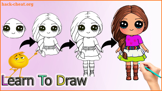 How To Draw American Girls Dolls screenshot