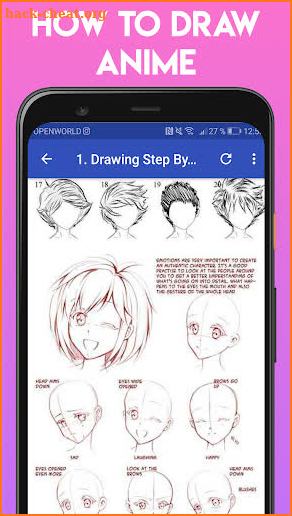 How to Draw Anime: Drawing Anime Step by Step screenshot
