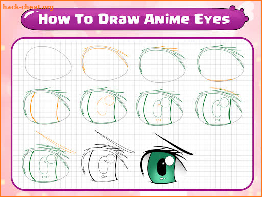 How to Draw Anime Eyes screenshot
