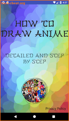 How to draw anime step by step screenshot