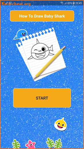 How to draw Baby Shark screenshot