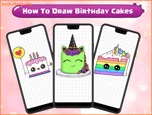 How To Draw Birthday Cakes screenshot