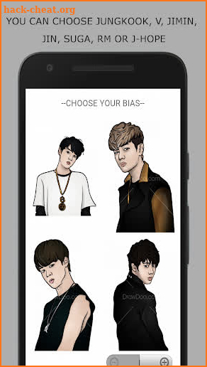 How To Draw BTS Members screenshot