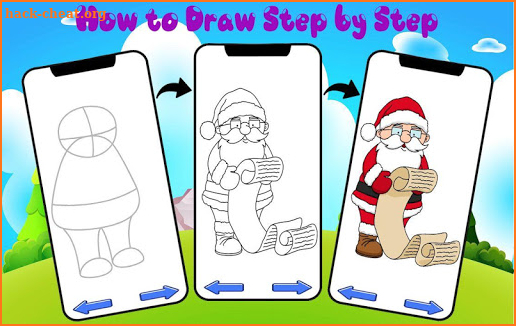How to Draw Christmas Characters screenshot