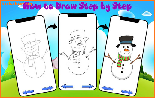 How to Draw Christmas Characters screenshot