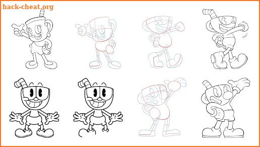 How to Draw Cup Character easy screenshot