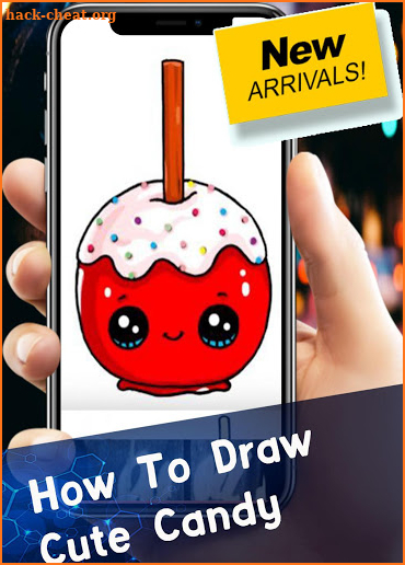 how to draw cute candy screenshot
