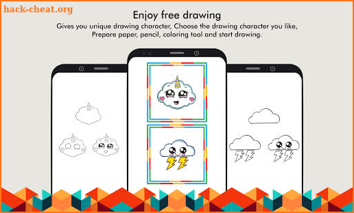 How To Draw Cute Clouds screenshot