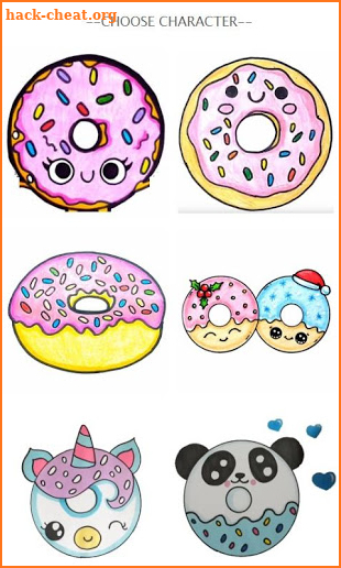 How To Draw Cute Donuts screenshot