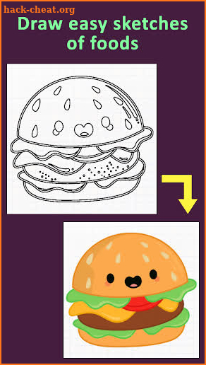 How to Draw Cute Foods screenshot