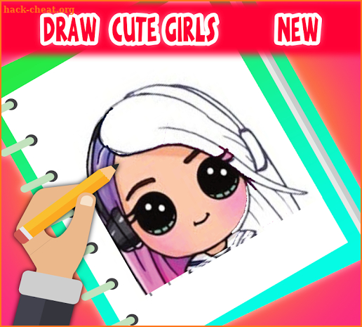 How To Draw Cute Girls Easy screenshot