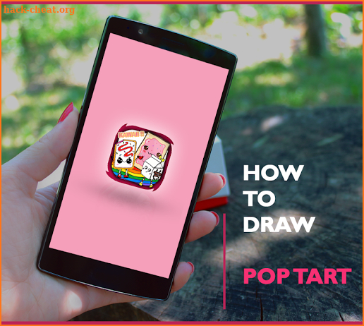 how to draw cute pop tart screenshot