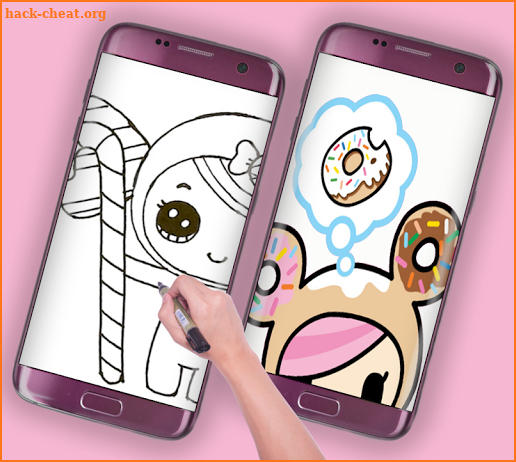 how to draw cute tokidokii screenshot