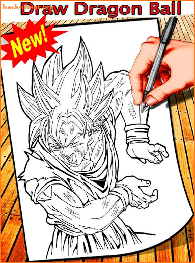 How To Draw DBZ Characters screenshot