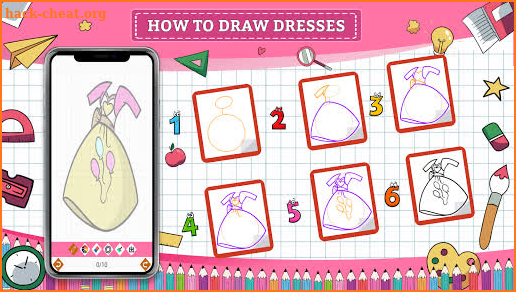 How to Draw Dress Step by Step screenshot