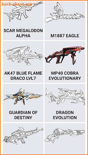 How to draw Fire weapons screenshot