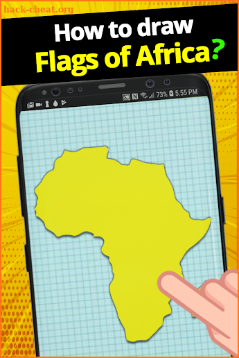 How to draw flags of Africa screenshot