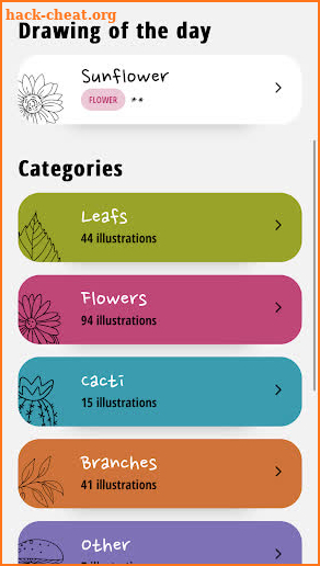 How to draw flowers and plants screenshot