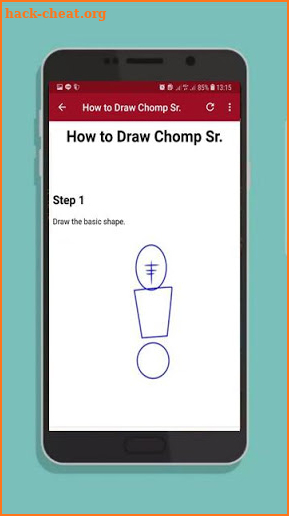 How to Draw Game Character Battle Royale screenshot