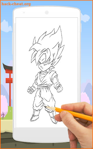 How To Draw Goku Anime screenshot
