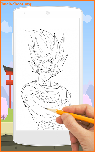 How To Draw Goku Anime - Step by Step screenshot