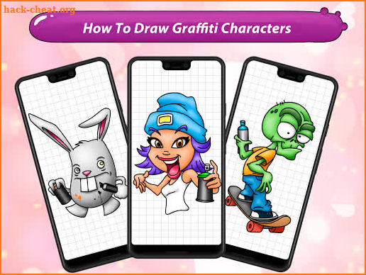 How to Draw Graffiti Characters screenshot