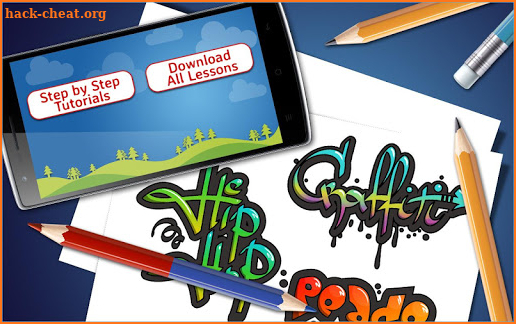 How to Draw Graffiti step by step Drawing App screenshot