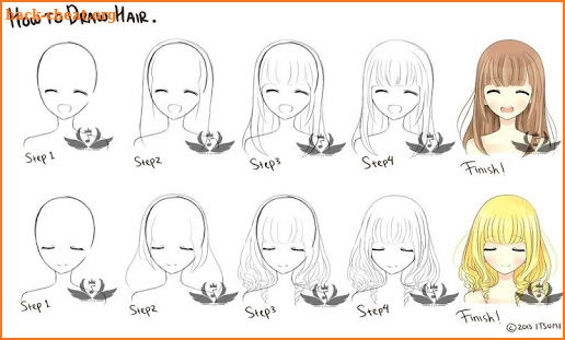 How To Draw Hair screenshot